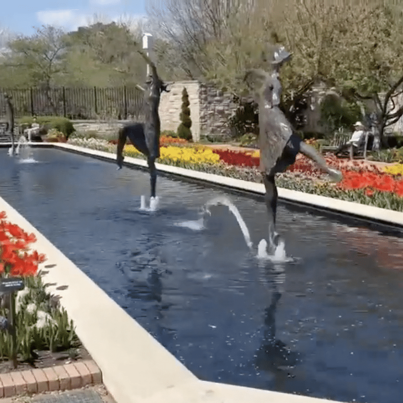 Ewing and Muriel Kauffman Memorial Garden Fountain Maintenance