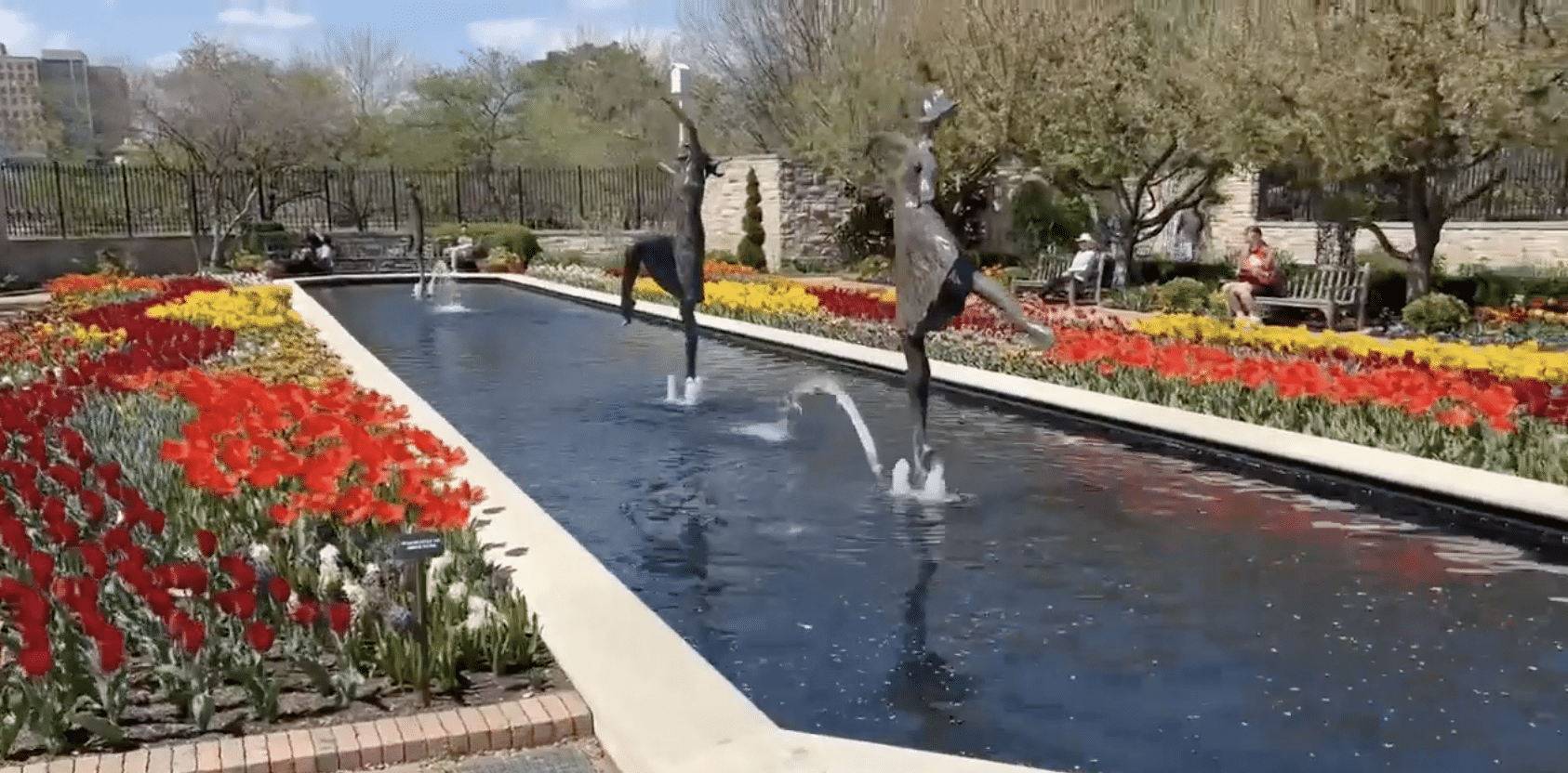 Ewing and Muriel Kauffman Memorial Garden Fountain Maintenance