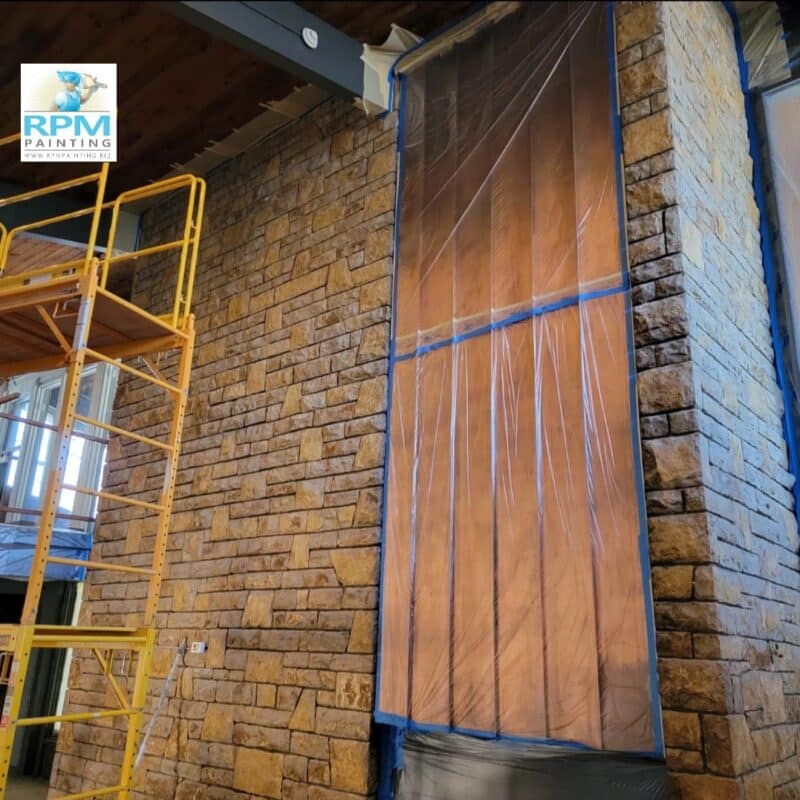 Custom commercial artistic faux painting