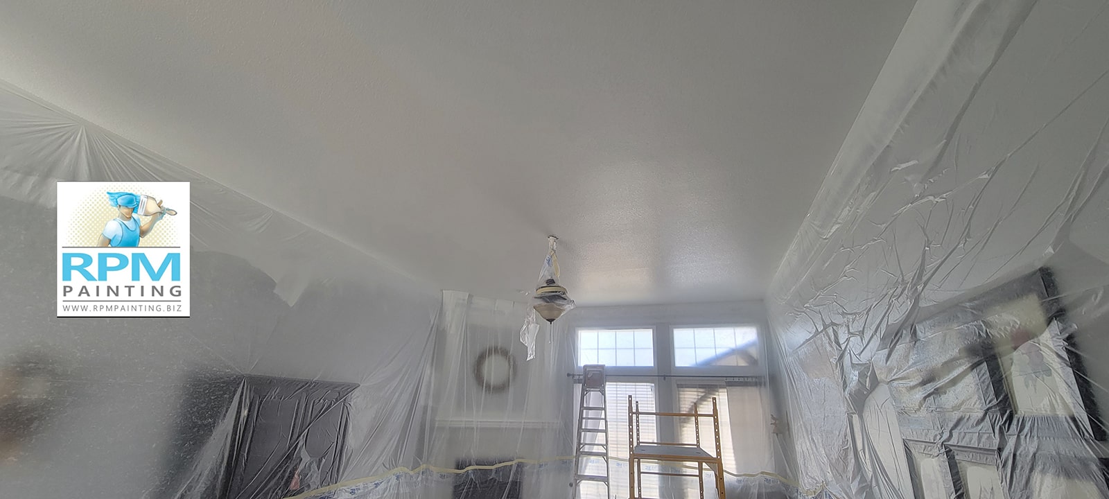 Ceiling repair and paint