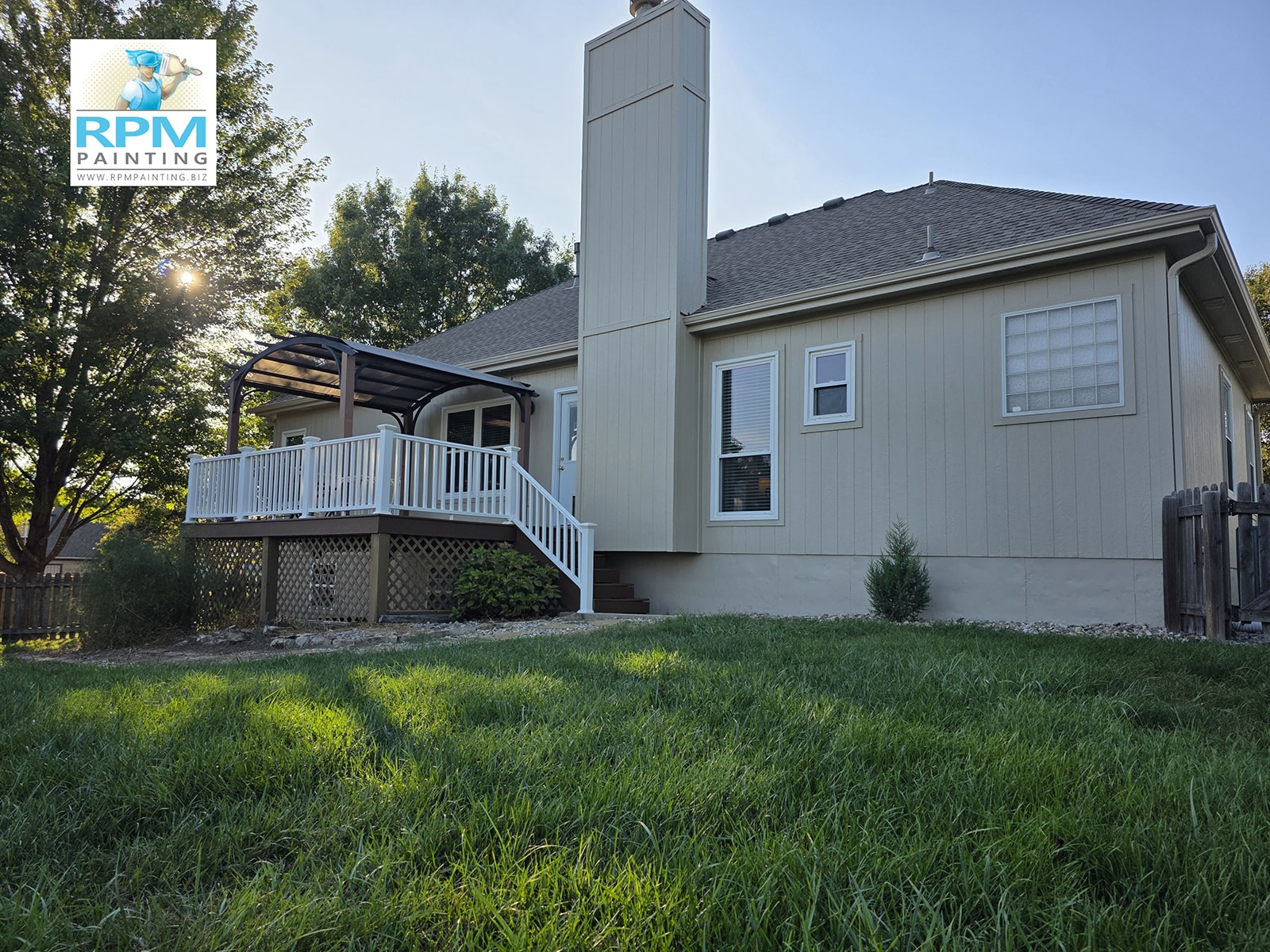 Wood Rot Repair, Deck Restoration & 5-Star Painting at Raintree Lake