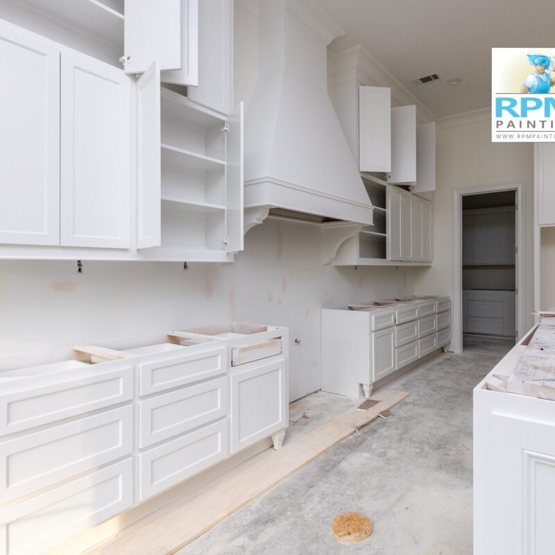 Fine Finish Cabinet Painting in Overland Park, Kansas