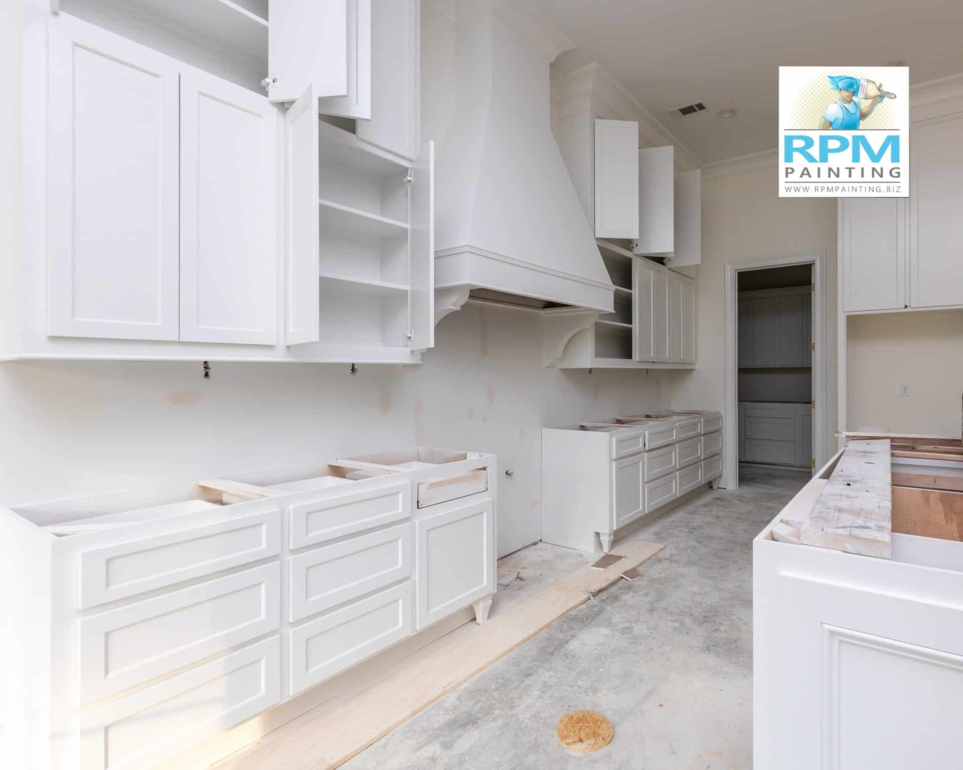 Fine Finish Cabinet Painting in Overland Park, Kansas