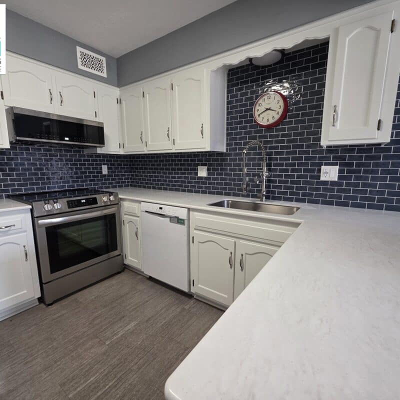 Cabinet Conversion & Tile Backsplash 2