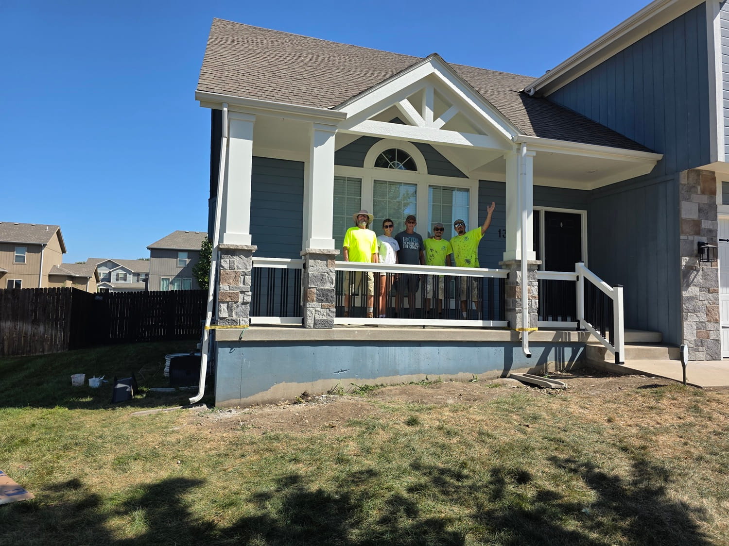 Front Porch & Exterior Home Renovation